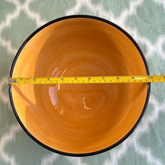 Tabletops Gallery Argentina 10” bowl hand painted handcrafted - Picture 4 of 8